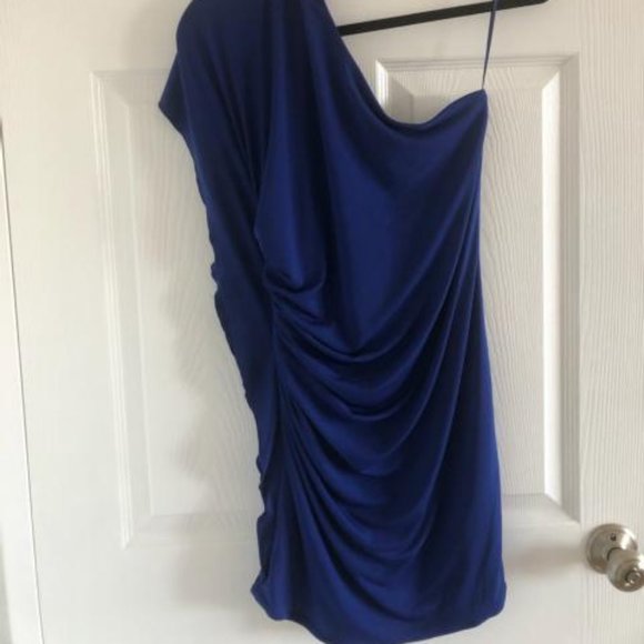 Express Blue Dress - Picture 4 of 8